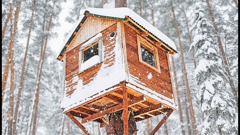 ДОМ НА ДЕРЕВЕ ВСКРЫЛИ - Вернулся Спустя Год!