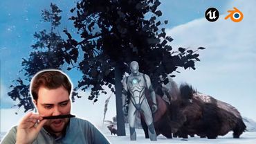 Nanite деревья в Blender для Unreal Engine. Geometry Nodes.  #1