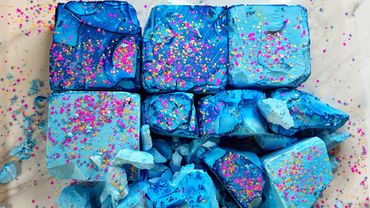 Dyed BSN Gym Chalk ASMR • HAPPY BIRTHDAY TO ME 🎂🥳