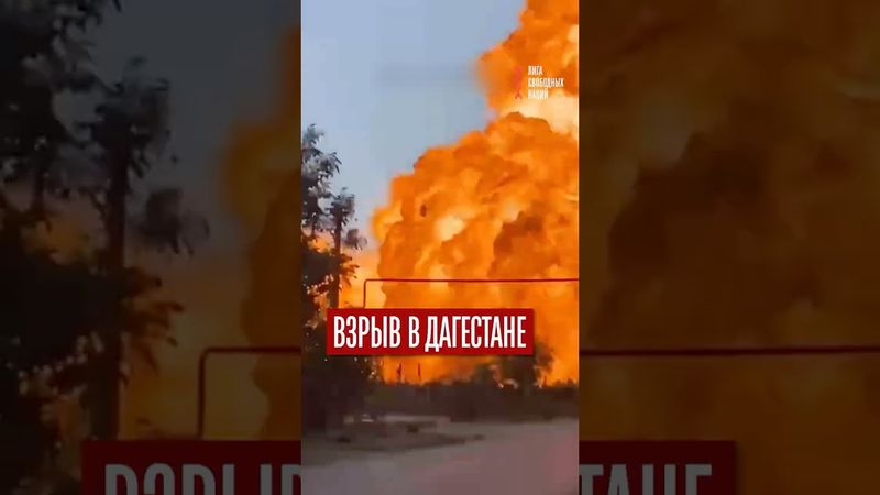 Мощнейший взрыв в Дагестане! (ВИДЕО)