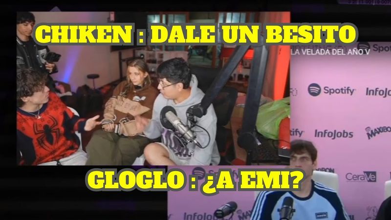 GLOGLO QUIERE BESAR A EMIKUKIS