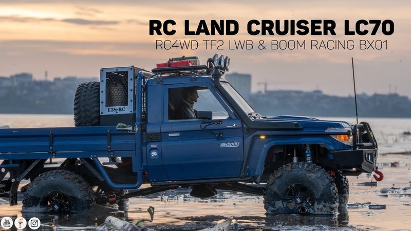 1/10 Scale RC4WD & BX01 LAND CRUISER LC70  #rc4wd #bx01