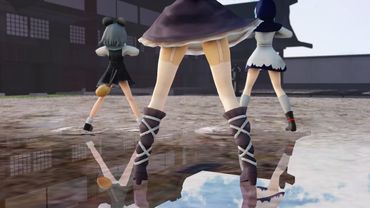 【東方MMD・ぱんつ注意】FREELY TOMORROW by ひじりんいちりんナズーリン【リク応答】