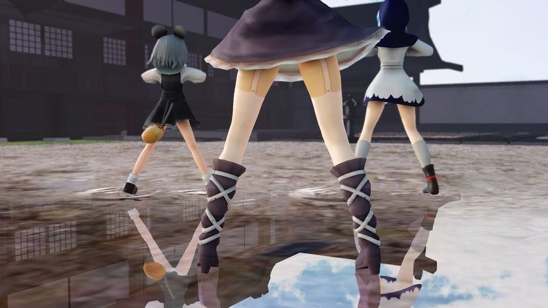 【東方MMD・ぱんつ注意】FREELY TOMORROW by ひじりんいちりんナズーリン【リク応答】