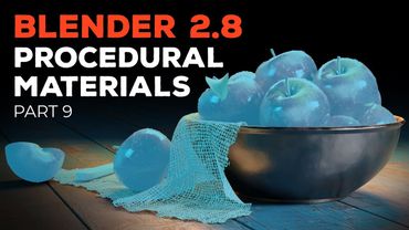 Blender 2.8 Beginner Tutorial - Part 9: Procedural Materials