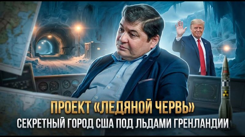 ПРОЕКТ «ЛЕДЯНОЙ ЧЕРВЬ»: Секретный город США под льдами Гренландии | Ахмат Глашев