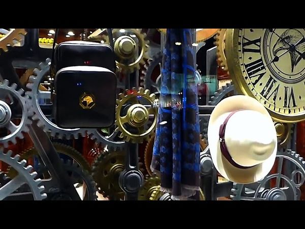 Часовой механизм  Шестеренки  Футажи для видеомонтажа  Механизм часов  Шестеренк