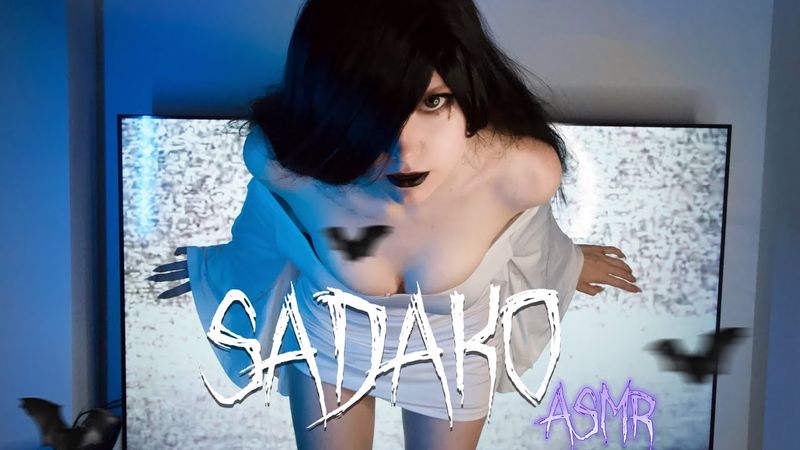 Halloween asmr 👻 Sadako cosplay