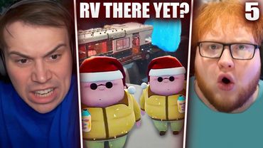 ГЛЕБ ИГРАЕТ в RV There Yet? #5 (Ростик, Хелин, Витя) / НЕПРОХОДИМЫЙ УРОВЕНЬ | Sasavot