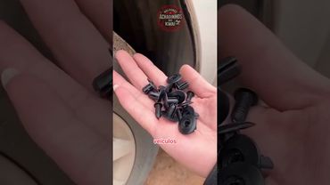 Fixadores Presilha Parafuso Plástico Automotivo 100 Peças