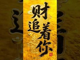 《財追著你》接了！轉發！功德無量！#正能量 #運勢 #道家文化  #國學文化 #中華文化 #手機壁紙 #手機屏保 #壁紙 #財富
