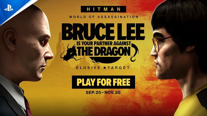 Hitman World of Assassination - New Elusive Target ft. Bruce Lee Launch Trailer | PS5 & PS4 Games