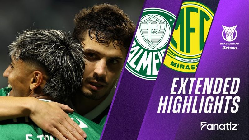 Palmeiras vs. Mirassol 1-1 | Game Highlights | #Brasileirao2025
