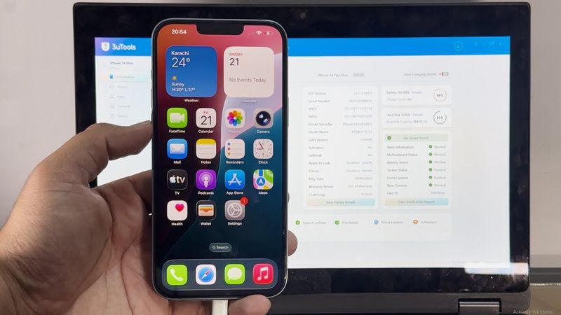 Bypass iCloud Unlock iPhone 14 plus - iOS 26.2 Permanent | Sim Working