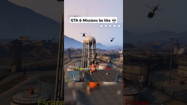 GTA 6 missions be like #shorts #gta6