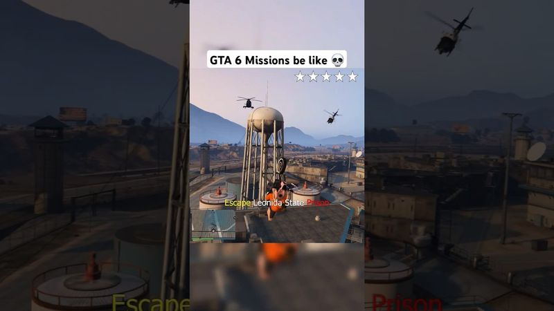 GTA 6 Lucia missions be like #shorts #gta6