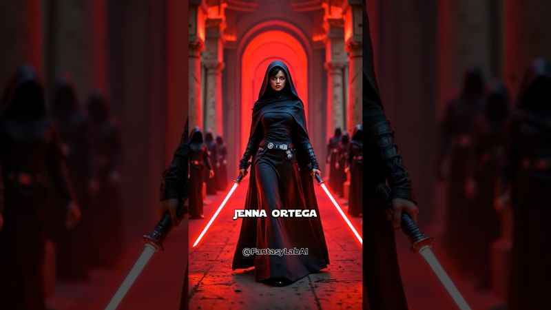 Famous Actors Reimagined as Sith Lords from Star Wars