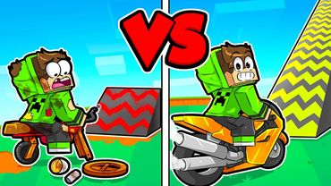 J'ai fait évoluer une rampe pauvre en rampe riche dans Minecraft !