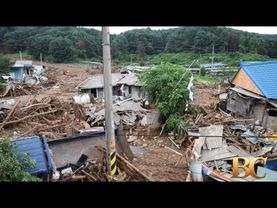 At least 18 dead in South Korea floods and landslides
