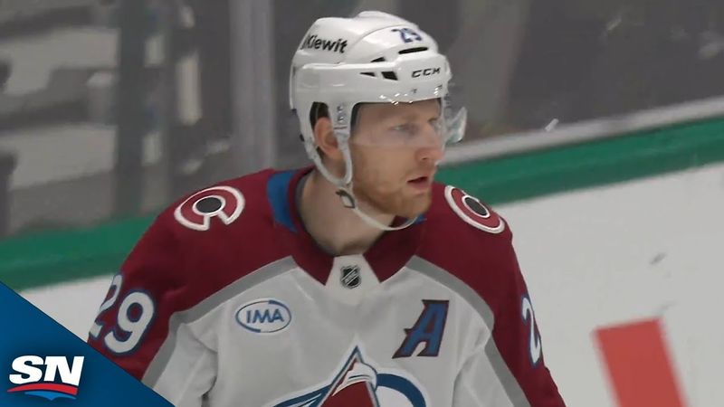 Avalanche's Nathan MacKinnon Flies Off The Bench To Score On Delayed Penalty
