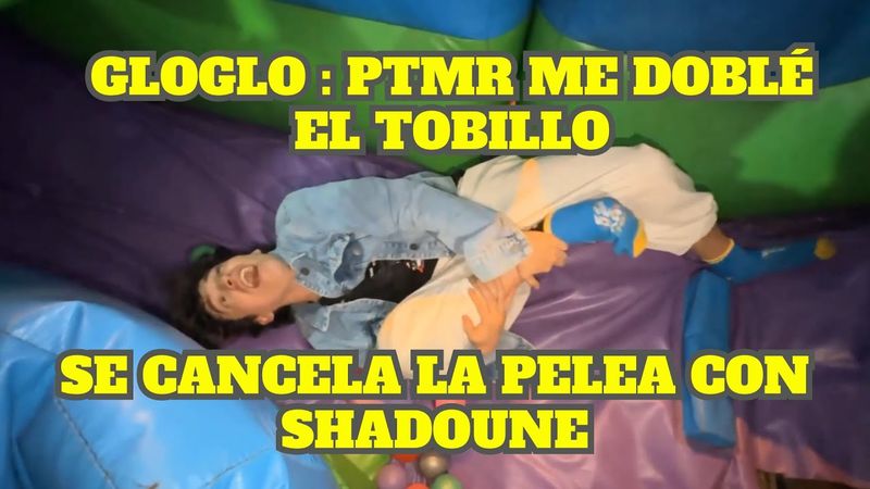 GLOGLO SE DOBLA EL TOBILLO EN LOS JUEGOS INFLABLES