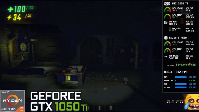 R.E.P.O. | GTX 1050 Ti + Ryzen 5 4500
