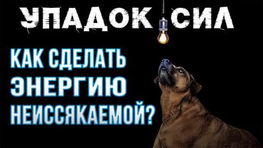 Почему нет сил? Как сделать энергию неиссякаемой?