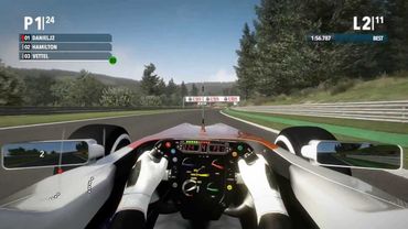 F1 2012 Career mode, career 2, season 1 Spa, Force India