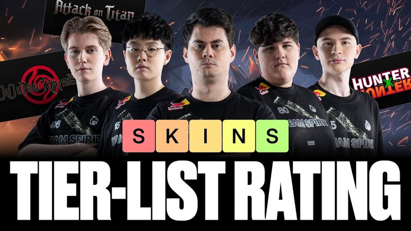 TEAM SPIRIT: ТИР-ЛИСТ СКИНОВ MLBB