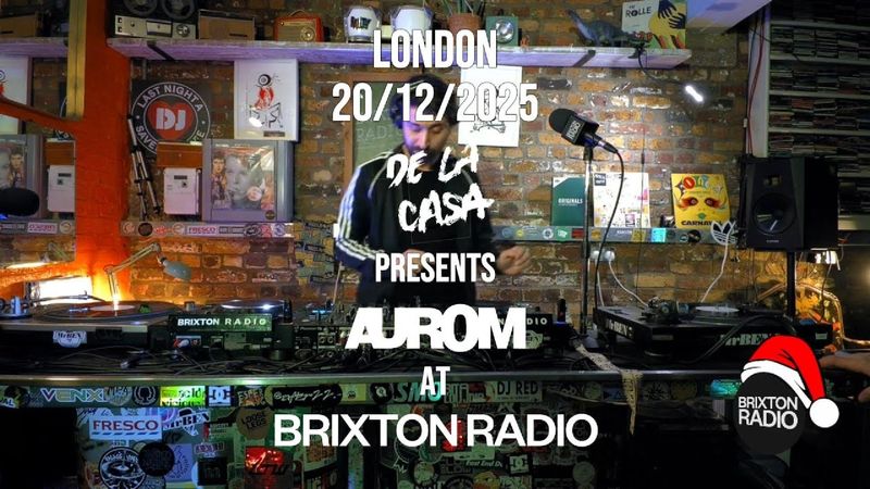 Vinyl House DJ Set | Classic & 2000s House | Aur0m x De La Casa live at Brixton Radio London