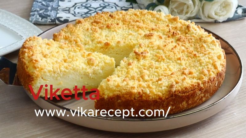 Гениально Просто! Пирог НЕЖНЕЕ ЧИЗКЕЙКА! И торта не Надо/песочный йогуртовый пирог