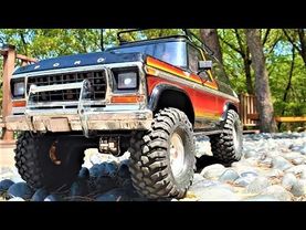 RC Car Traxxas TRX4 Ford Bronco Forest Trail Ride