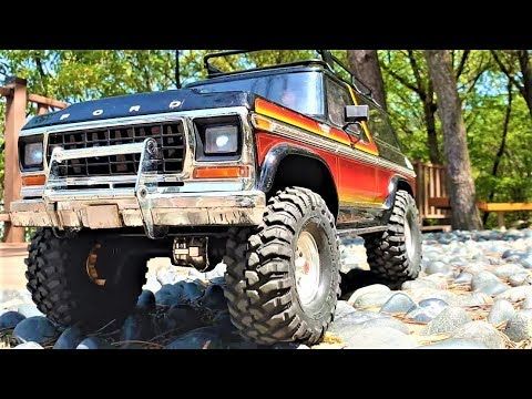 RC Car Traxxas TRX4 Ford Bronco Forest Trail Ride