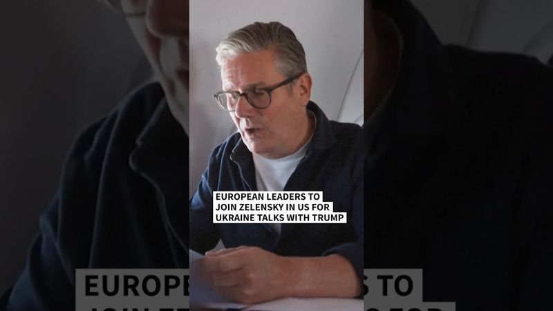 European leaders to join Zelensky in US for Ukraine talks with Trump