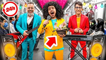 24 ساعت کار های ممنوعه و مجرمانه کردیم🔥