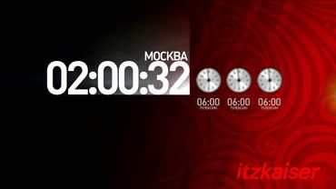Реконструкция новогодних часов РБК (2011-2012)