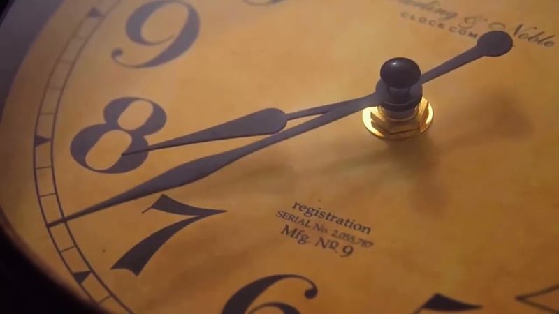 Clock Video Stock Footage