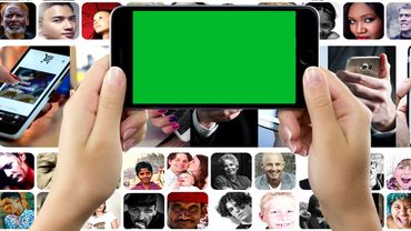 #Футаж хромакей в смартфоне ◄4K•HD► #Footage chromakey in smartphone