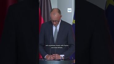 Merz says Germany to carry out airlift of humanitarian aid to Gaza with Jordan