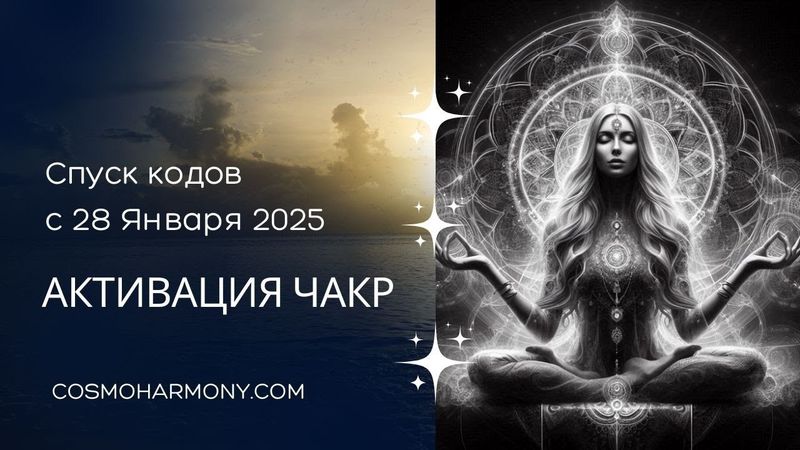 28 января начнется активация чакр. Ченнелинг с Инессой Гутерман