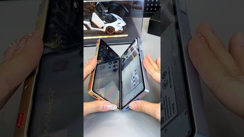 Red magic 10 Pro metal and glass back cover unboxing #technicalrocky #redmagic10pro