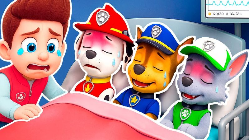 ЩЕНЯЧИЙ ПАТРУЛЬ ЗАБОЛЕЛИ и ИМ НУЖНА ОПЕРАЦИЯ РАЙДЕР ВРАЧ в МАЙНКРАФТ