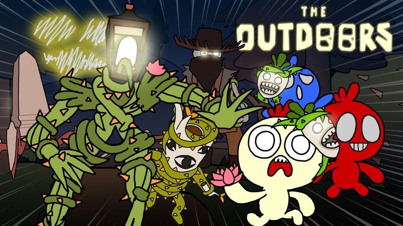 로블록스 도어즈👁️ 아웃도어 요약 만화