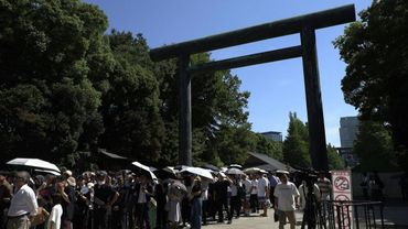 Thousands visit Tokyo war shrine 80 years after Japan’s WWII surrender | AFP