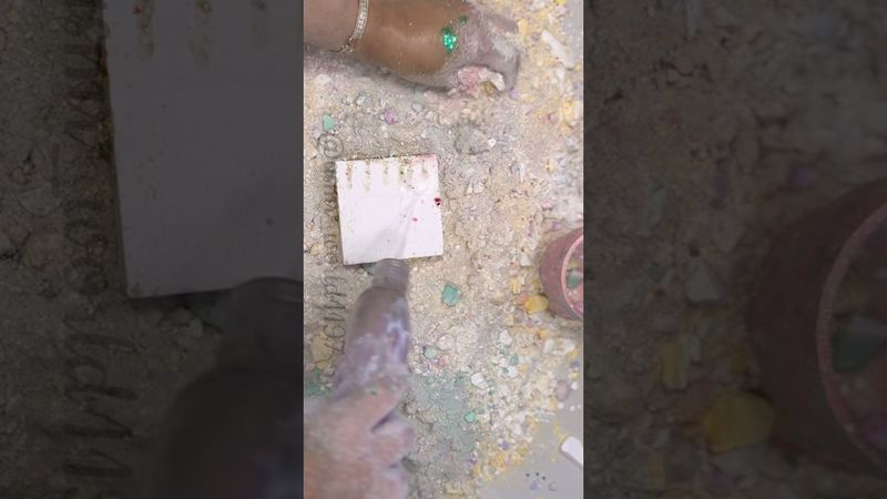 Oil pasting #relax #crushingtime #oddlysatisfying #satisfying #rainbowsoap