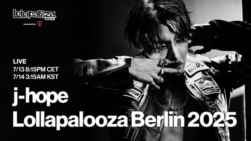 j-hope Live @ Lollapalooza Berlin 2025