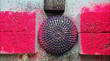 PNP Dyed & Pigment w Bear Komplex Gym  Chalk ♡ Oddly Satisfying ♡ ASMR