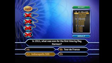 Who Wants To Be A Millionaire? (UK) - DVD Game - 5th Edition [4 Players (Adult) Sport]