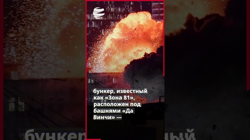 Иранский ракетный удар по секретному военному бункеру израиля и США  под башнями Тель-Авива