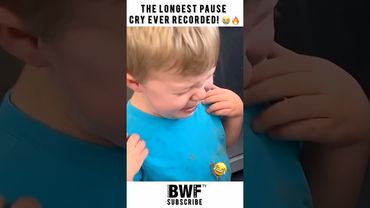 The Longest Pause Cry Ever Recorded! 😭🔥